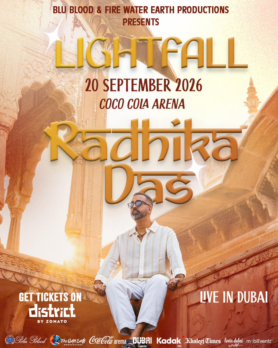 Lightfall featuring Radhika Das, live in Dubai